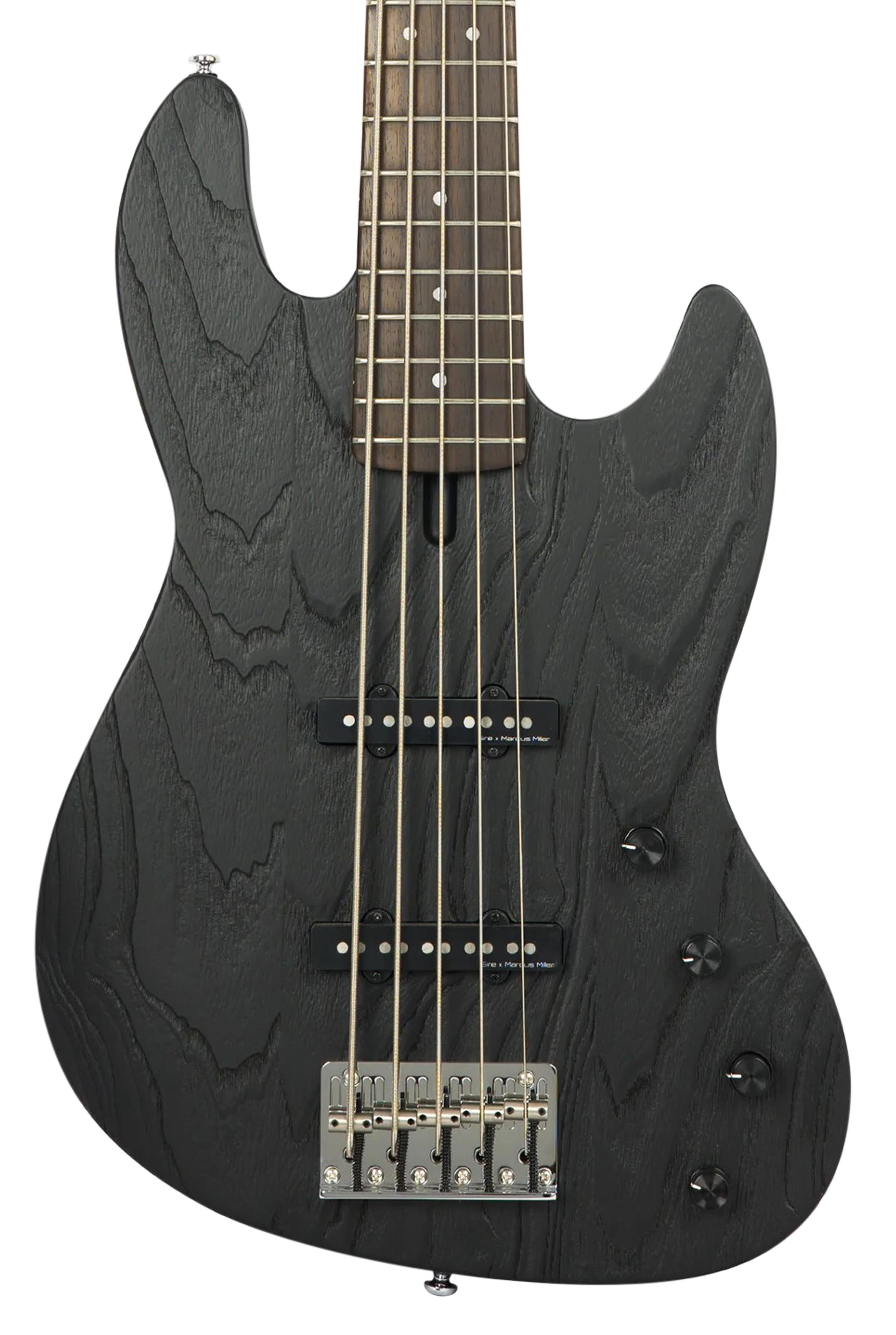 Sire Marcus Miller V6 5-String Bass Guitar in Black - Andertons